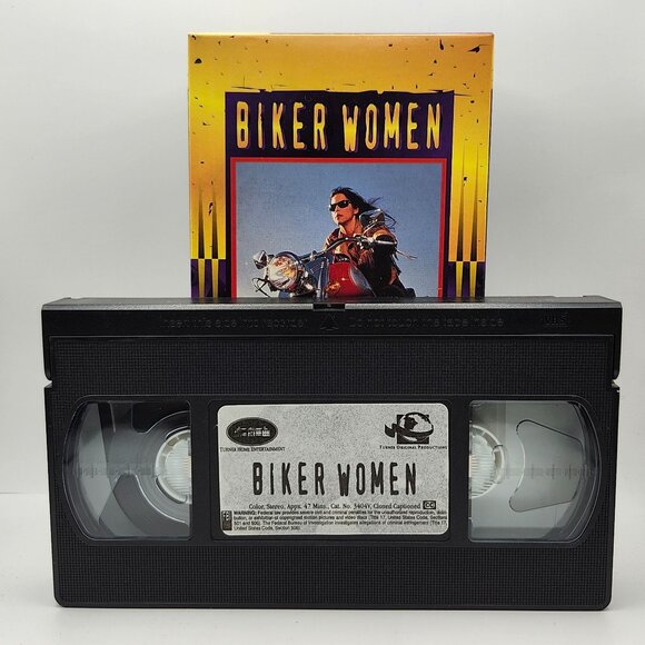 Biker Women VHS 1996 Topx Turner Home Entertainment 3404V - Picture 5 of 6